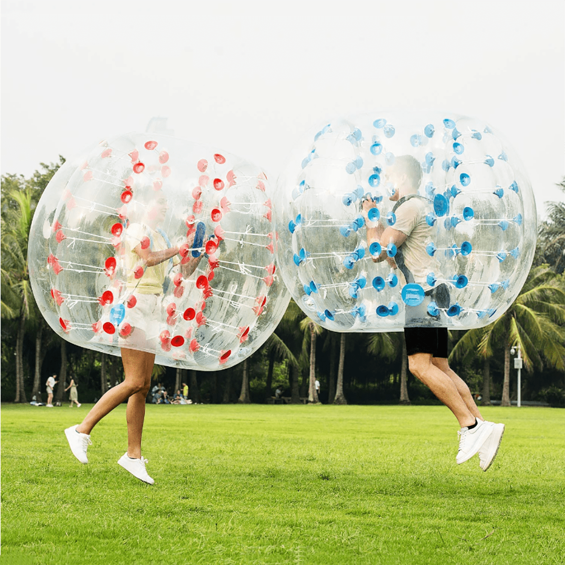 Inflatable Giant Bubble Ball 4 Assorted Colours Kids Adults Outdoor Indoor Play
