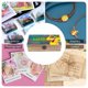 thumbnail image 5 of Las Aventuras de la Máscara Caja Organizadora de Madera Rústica - Caja Decorativa Multifuncional para Escritorio, Hogar, Oficina, Joyas y Manualidades, 5 of 6