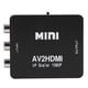 thumbnail image 1 of Atyhao AV to HDMI Converter Mini AV a HDMI 1080P 60HZ Salida Adaptador de Alta definición Video Converter con Cable USB(Black) Ecomeon no, 1 of 6