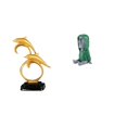 thumbnail image 1 of Figura de delfín,Colección de adornos de escritorio con figuras de delfines,Estatua de la Isla de Pascua,Estatua de la Isla de Pascua,cabeza de moai,decoración,Escultura de figura retro de, 1 of 8