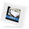 thumbnail image 6 of Utopia Bedding Bed Sheet Set - 4 Piece Queen Bedding - Soft Brushed Microfiber Fabric - Shrinkage &amp; Fade Resistant - Easy Care (Queen, White), 6 of 86