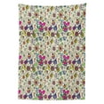 thumbnail image 3 of Ambesonne Christmas Tablecloth Rectangular Table Cover, Lively Rich Doodle, 60"x84", Multicolor, 3 of 4
