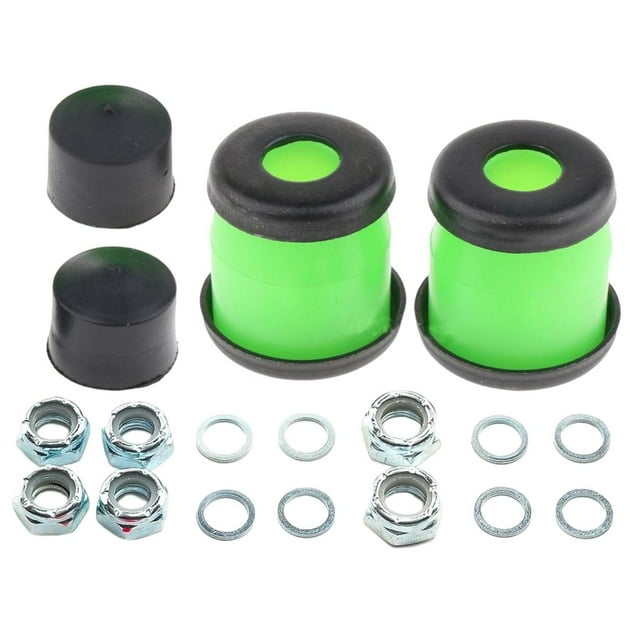 koolsoo Coussinets de Planche à Roulettes, Coussinets de Choc pour Camion, Vert 11mm