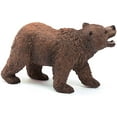 thumbnail image 3 of Schleich 14685 Grizzly Bear Figurine, Brun, 3 of 4