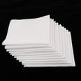 thumbnail image 2 of 10 Pack Classic Hankies Pocket Square Towel White, Men's Handkerchief, 11 x 11 inch White, 2 of 9