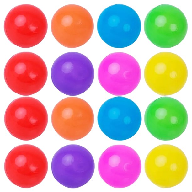 FELTECHELECTR 100 bolas de repuesto para juegos de fiesta, para niños, para el océano