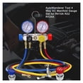 thumbnail image 3 of Manifold Gauge Set Hose Kit 410A 134A R404A R22 Diagnostic Manifold Gauge 5FT Hose Tank Adapters Adjustable, 3 of 7