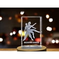 thumbnail image 3 of Modern Dancers | 3D Engraved Crystal, 3 of 6