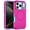 Rose Teal, variant on I-HONVA For iPhone 15 Pro Max Case Compatible with MagSafe,3-Layer Military Grade Drop Protection Anti-Slip Rugged Shockproof Dustproof Protection 6.7 inch Phone Case,Purple Pink