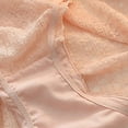 thumbnail image 5 of Ashirexll Womens Underwear Solid Color Plus Size Soft Breathable Comfortable Quick-Drying Lace Bow Enlarged and Widened Hip Hugging Underwear Pink 3XL, 5 of 6