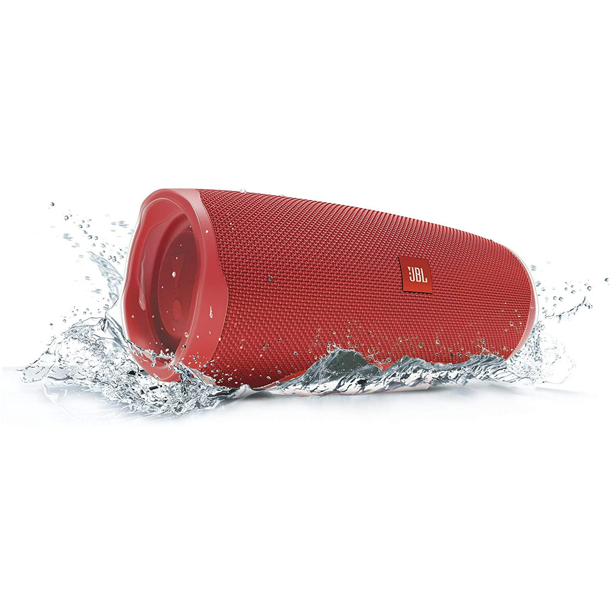 JBL Charge 4 Waterproof Bluetooth Wireless Speaker | Red | Walmart
