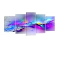 thumbnail image 1 of Wieco Art Changing Colors-5 panels Modern Canvas Prints Artwork, 1 of 5