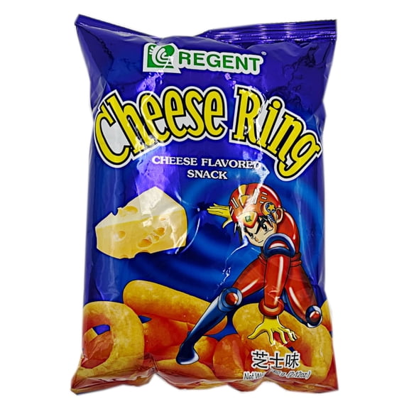 Regent Cheese Ring Puffed Snacks 6-Count