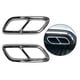 thumbnail image 3 of Cubierta del tubo de escape DYNWAVEMX 2 Piezas para W205 X253 2015 plata, 3 of 6