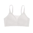 thumbnail image 6 of WCJM Padded Strappy Medium White Support Yoga Bra Cotton Hipster Panties (M), 6 of 7