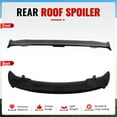 thumbnail image 3 of Ikon Motorsports Rear Window Roof Spoiler Compatible with 2009-2013 Honda Fit, Mug Style Gloss Black ABS Roofline Windshield Visor Spoiler Wing, 3 of 8