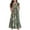 Green, variant on AJTQTH Girls Casual Dress Vintage Floral High Waist Tunic Maxi Dress Ruffles Sleeve Crewneck Sundress Flowy Tiered Gowns with Pockets Green 8 Years