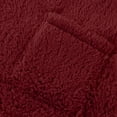 thumbnail image 6 of Womens Tops Fall Fashion Fuzzy Fleece Pullover Sweatshirt Fall Winter Clothes Soft Warm Long Hoodie With Pocket Blouses For Women, 6 of 7