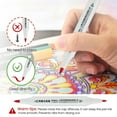 thumbnail image 4 of Double-Headed Acrylic Marker Pens Set, Water-Based Paint Markers for Rock, Ceramic, Wood, Canvas, Scrapbooking, Art Supplies for Artists, Adults, 4 of 10