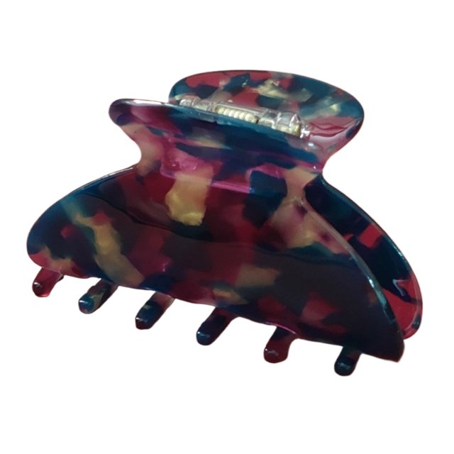 Elegante horquilla coreana de estilo retro, 7 cm, tamaño mediano, para la parte posterior de la cabeza, horquilla para el pelo, horquilla femenina