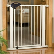 Four Paws Metal Safety Gate Walk-Thru Dog Pet Tall Gate 30" - 34" W x 39.25" H