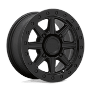 Black Rhino Powersports Cast Aluminum Rim BLWEB 14X7 4X137 M-BLK 36MM, 1470WEB364136M06