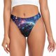 thumbnail image 1 of Fotbe Outer Space Floating Numbers And Letters Tanga Sin Costuras para Mujer con Estampado – Panties Invisibles, Transpirables y Cómodos para Uso Diario-XX-Large, 1 of 6