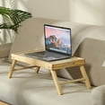 thumbnail image 1 of FONDOTIN 1PC Foldable Work Desk Wooden Smooth Surface Simple Design For Bedroom Study Back to School, 1 of 8
