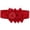 Red, variant on Women's Wide Elastic Belt Fashion Flower Cinch Belt Stretchy Waist Belts for Dresses