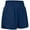 Blue, variant on Satankud Women's High Waisted Running Shorts Mesh Liner Quick Dry Athletic Gym Track Workout Shorts Zip Pocket Blue Size M