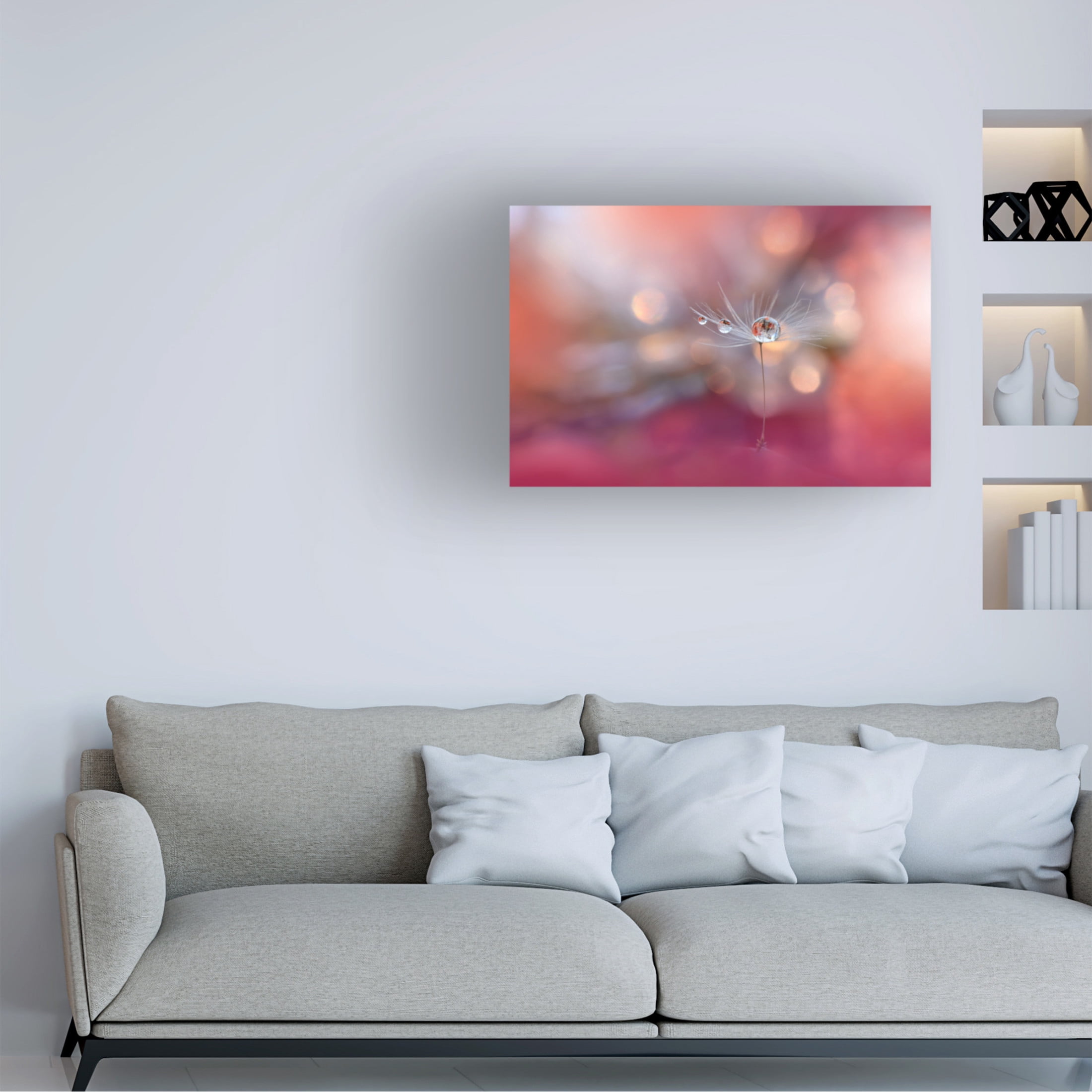 Trademark Fine Art Juliana Nan Colors of Love Canvas Wall Art