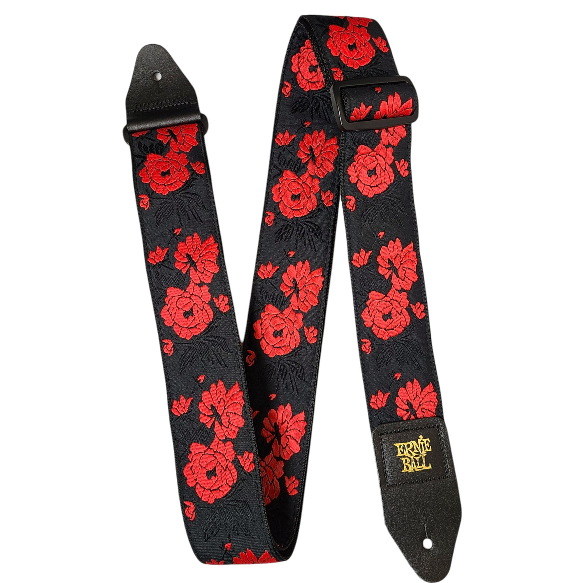 Ernie Ball Classic Jacquard Guitar Strap/Bass Strap - Tango Rose