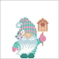 thumbnail image 4 of DIAMOND DOTZ® Gnome Sweet Gnome Special Edition No-Count Cross Stitch Kit - 5" Round, 4 of 12