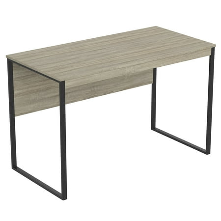 UPC: 0688466100313 | S & Co. Computer Writing Desk 47.25L Dark Taupe Black Metal