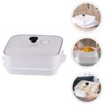 thumbnail image 2 of EeaseCA 1pc Steamer Basket Dim Sum Steam Rack Microwave Oven Special Box (Single Layer), 2 of 7