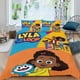 thumbnail image 2 of Lyla en el Loop Conjunto de sábanas temático, trío de piezas, cómodo y amigable con la piel, diseño único, regalo de decoración para el hogar para familiares, amigos y fans, 90 cm * 190 cm, 2 of 6