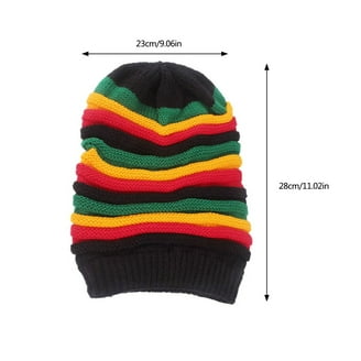 Q-Fitt Adult Unisex Fish Net Jamaican Knit Kufi Cap Hat - 1 Pc