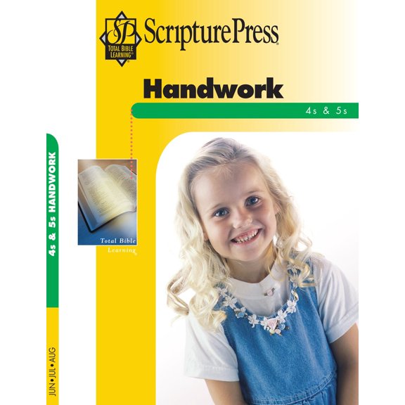 Scripture Press Summer 2022: 4S & 5S Handwork (Craftbook) (#4023)