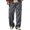 Gray men plus size cargo pants a1, variant on sdhkgrrt Men Plus Size Corduroy Cargo Pants Loose Fit Ribbed Casual Solid Long Track Trousers Outdoor Athletic Breathable Hiking Pants, Navy 2XL