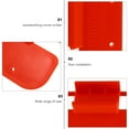 thumbnail image 5 of OUNONA Red ABS Plastic Bullnose Corner Trim Gauge for Accurate Drywall Corner Layout and Precise Measurement Tool, 5 of 6