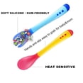 thumbnail image 5 of MesaSe Toddlers Utensils Spoons Baby Spoons Feeding Tool Heat Sensitive Kids Tableware BPA Free, 5 of 5