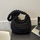 thumbnail image 5 of Bolso tote de nube para mujer Bolsos para axilas de moda de verano Bolso de hombro grande (Balck), 5 of 7