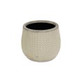 thumbnail image 2 of Osanna Curved Beige Ceramic Pot - Large, 2 of 3