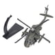 thumbnail image 2 of Juguete Modelo de Helicóptero Armado con Luz de Sonido Fundido a Presión de Aleación Juguete de Helicóptero de Ataque para Niños Decoración del Hogar ANGGREK  Otros, 2 of 8