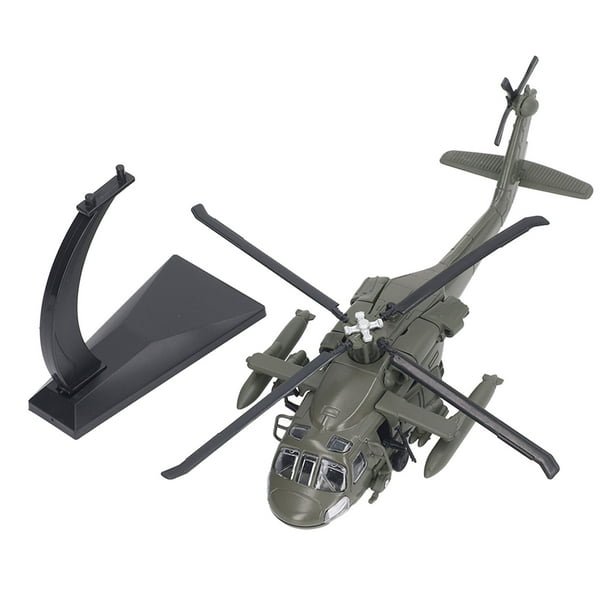 Aleación Diecast Sonido Luz Armado Helicóptero Modelo Juguete Niño Ataque Helicóptero Juguete Decoración Del Hogar Tipo 2