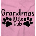 thumbnail image 2 of Grandmas Little Cub Grandchild Paws Toddler Boy Girl T Shirt Infant Toddler Brisco Brands 18M, 2 of 6