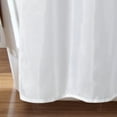 thumbnail image 4 of Lush Decor Micro Fiber Maria Shower Curtain White/Silver Single 72X72, 4 of 5