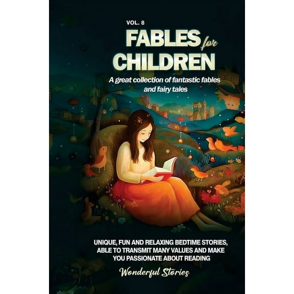 Fables for Children A great collection of fantastic fables and fairy tales. (Vol.8): Unique, fun and relaxing bedtime st, (Paperback)