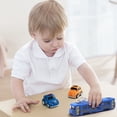 thumbnail image 2 of Kjfeif Alloy Die-Cast Bus Car Model with Lights and Music, Features Opening Doors, Realistic Subway Train Toy for Kids' Collection and Imaginative Play, 2 of 5