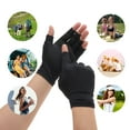 thumbnail image 5 of Unique Bargains 1 Pair Thin Ultraviolets-proof Manicure Gloves Black, 5 of 6